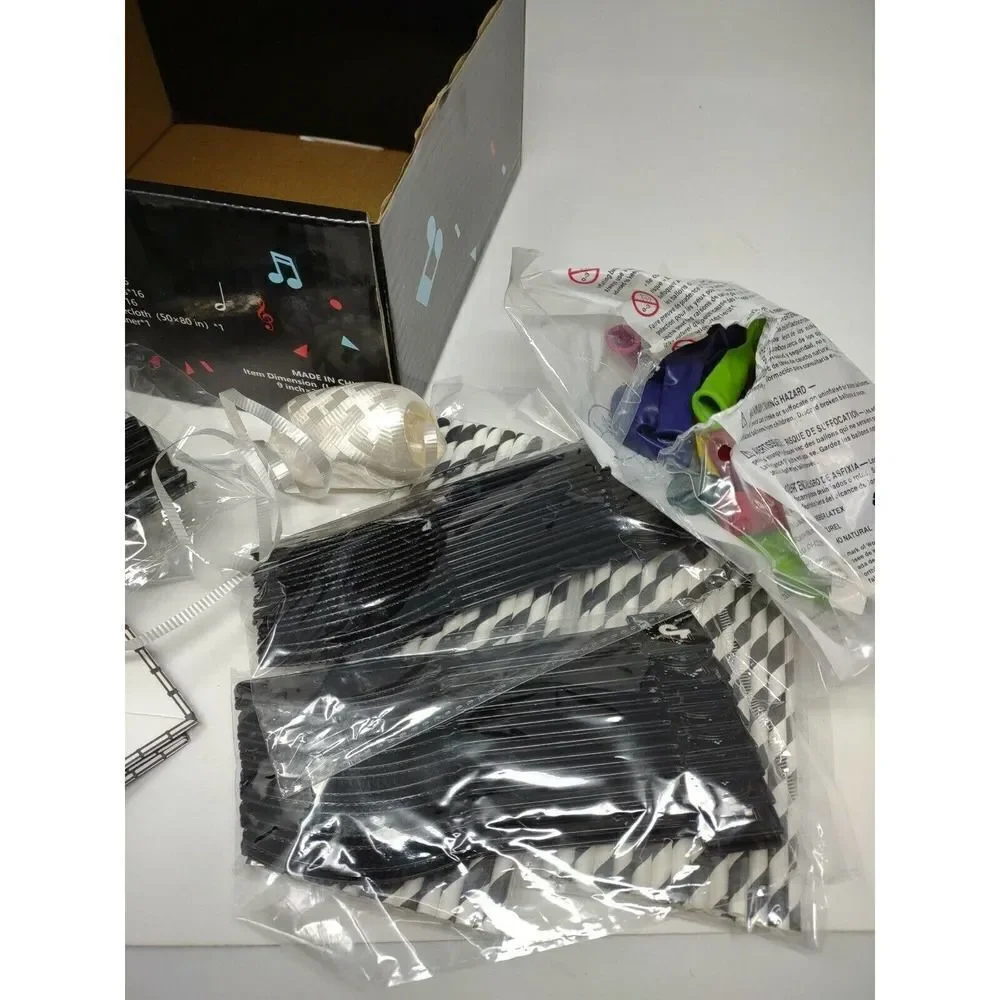 Mofine Party Supply Kit Tiktok themed party supply kit see description for more